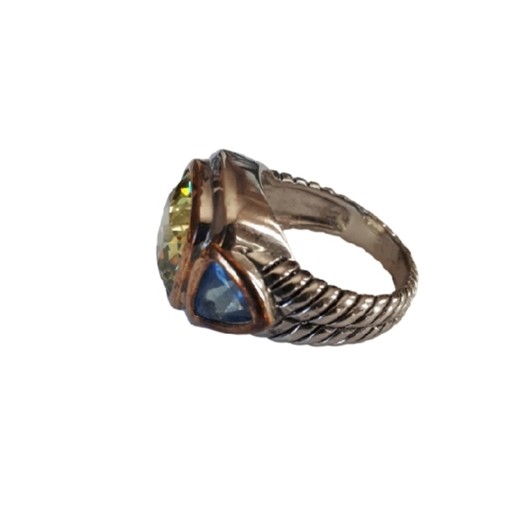 Multi crystal ring - Picture 2 of 3